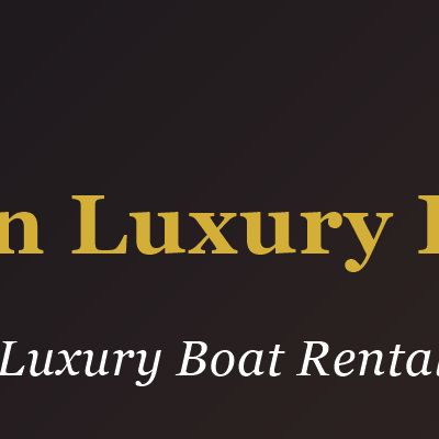 Swan Luxury Boat Rentals
